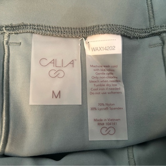 CALIA Women's Inspire High Rise 7/8 Legging Blue Size Medium - Picture 4 of 4